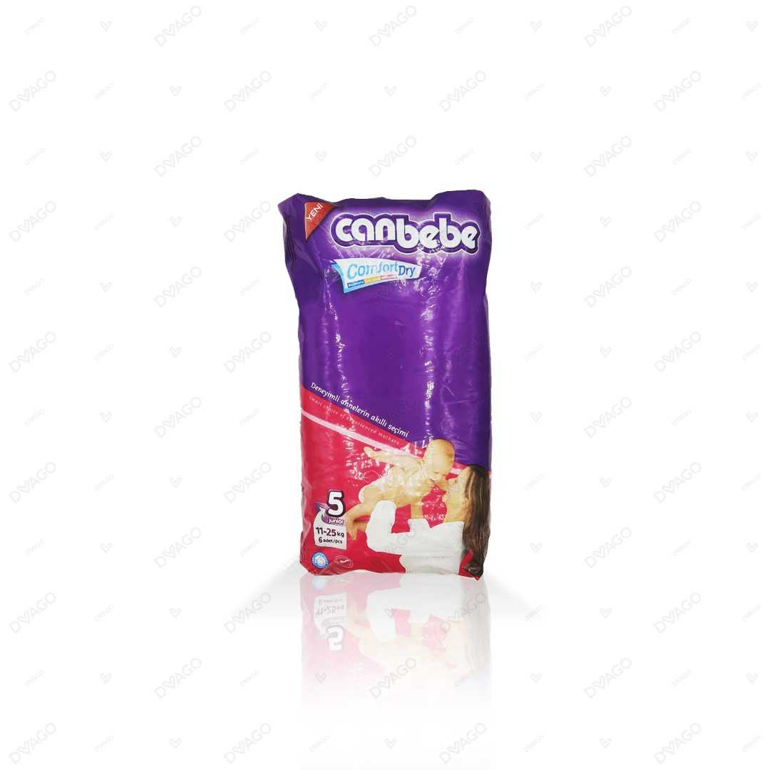 canbebe baby diapers junior size 5 6pcs Product Image