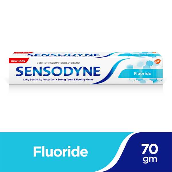 sensodyne fluoride toothpaste 70g Product Image