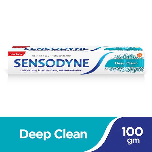 sensodyne deep clean toothpaste 100g Product Image