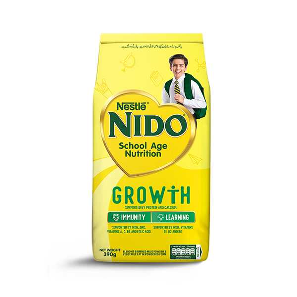 nido fortigrow milk powder 390g Product Image