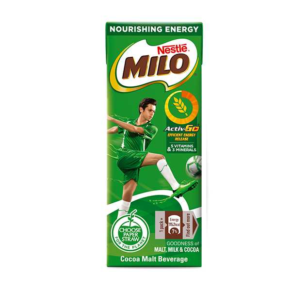 milo ready to drink milk 180ml Product Image