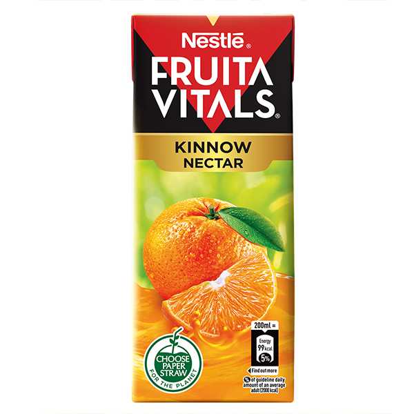 nestle fruita vitals kinnow nectar 200ml Product Image