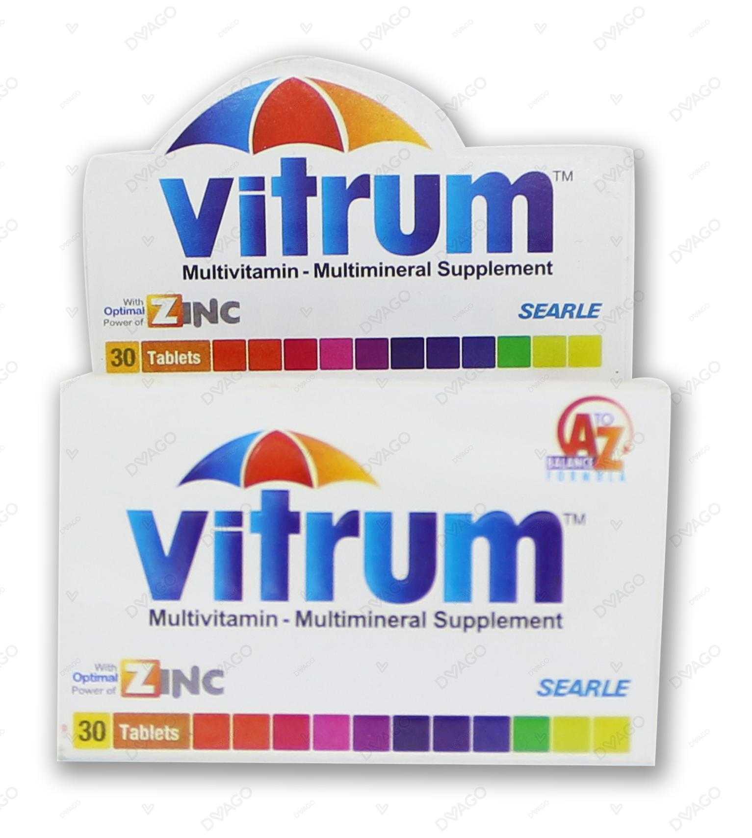 vitrum tablets (1 bottle  = 30 tablets) Product Image