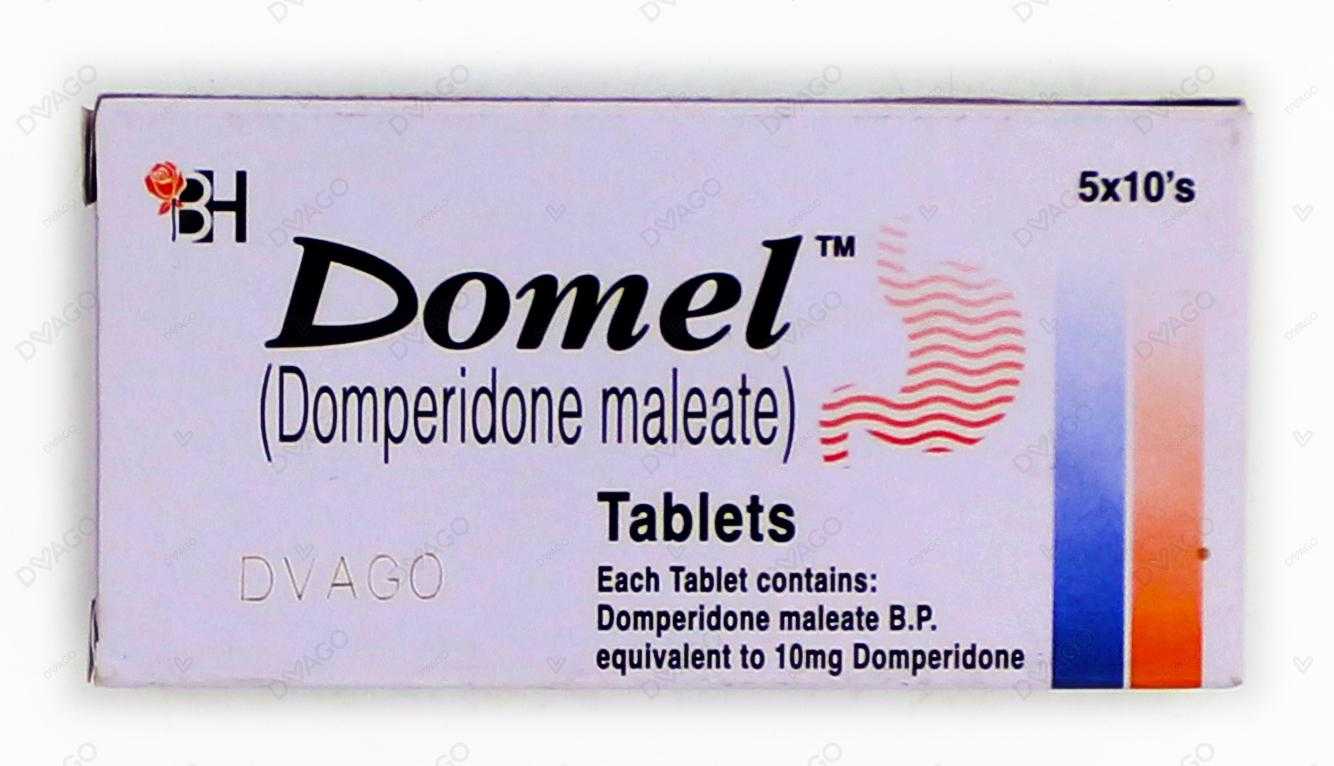 domel tablets 10mg (1 box =  5 strips) (1 strip = 10 tablets) Product Image