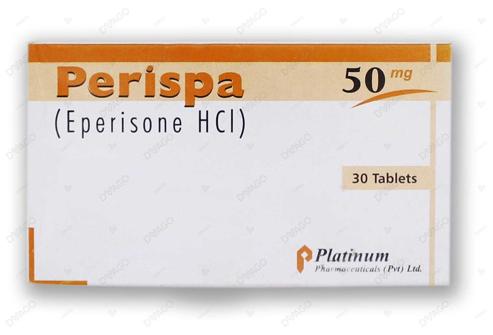 perispa tablets 50mg (1 strip = 10 tablets) Product Image