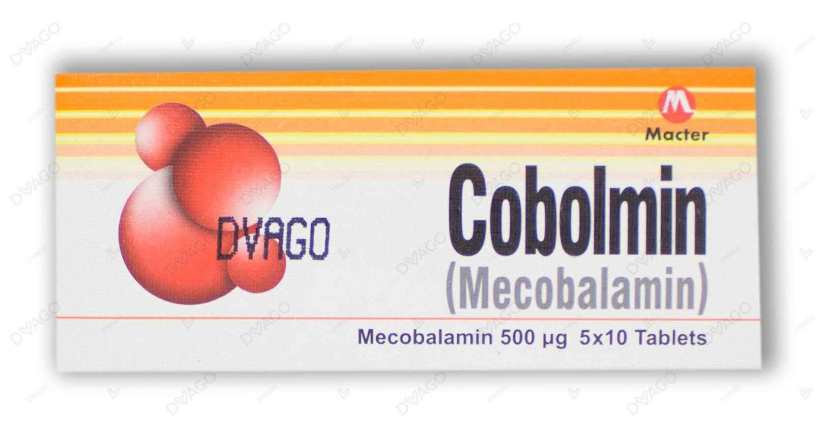 cobolmin tablets 500mcg (1 strip = 10 tablets) Product Image