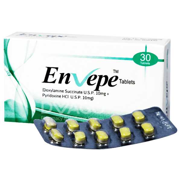 envepe tablets 10mg/10mg (1 box = 3 strips) (1 strip = 10 tablets) Product Image