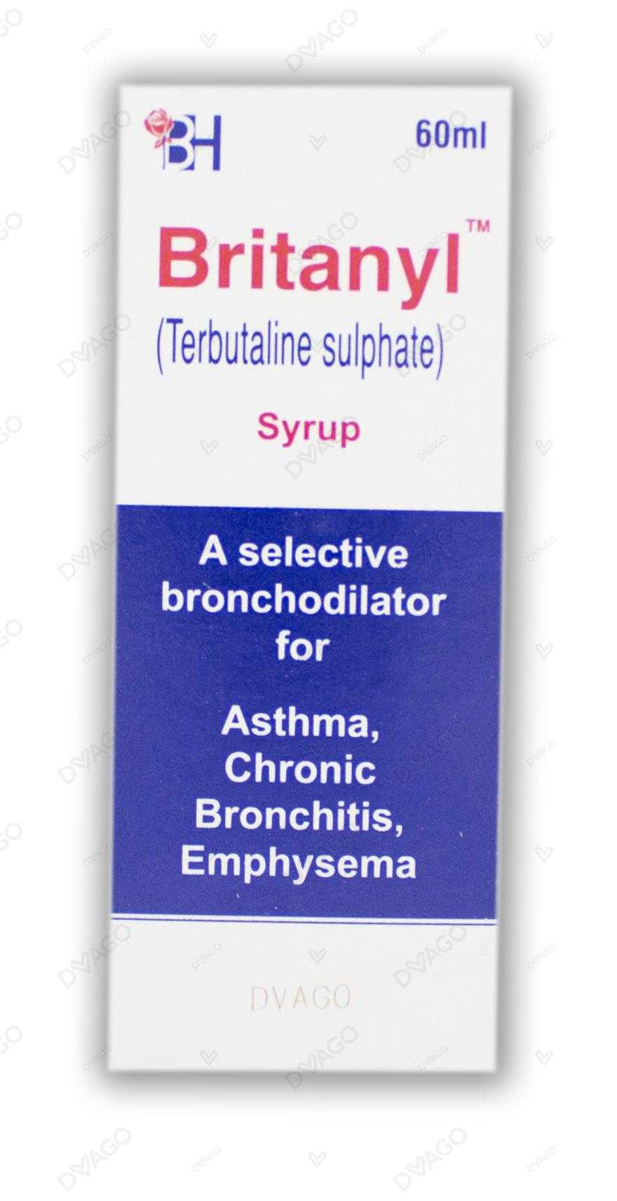 britanyl 60ml syrup 0.3mg/ml Product Image