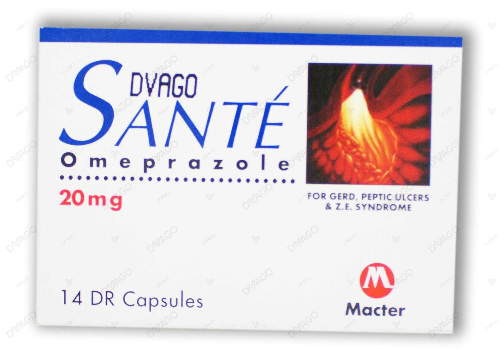 sante capsules 20mg  (1 strip = 7 capsules) Product Image
