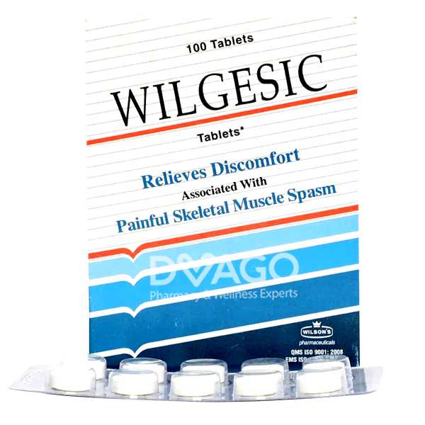 wilgesic tablets 450mg/35mg (1 strip = 10 tablets) Product Image