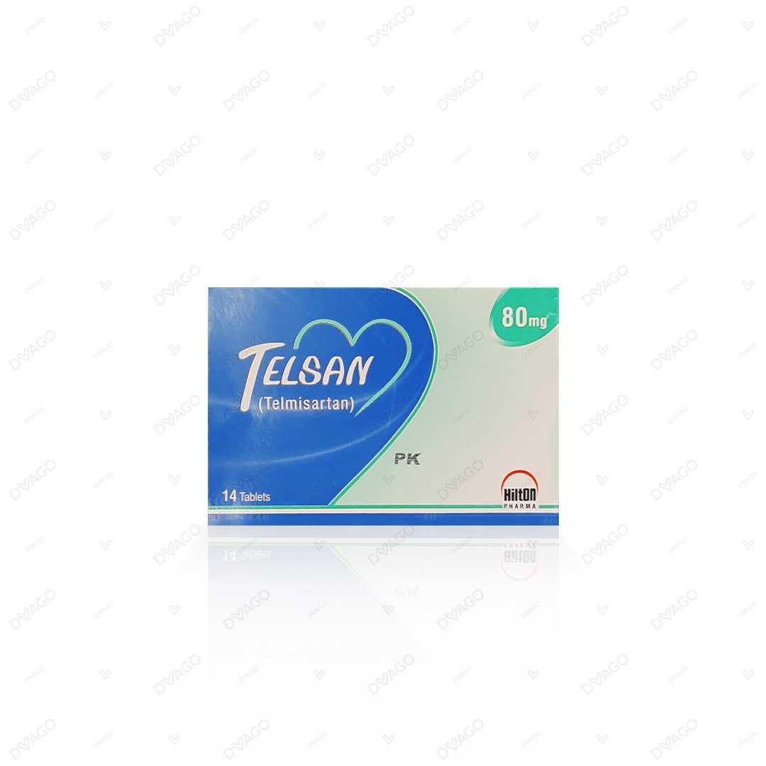 telsan tablets 80mg (1 strip = 7 tablets) Product Image