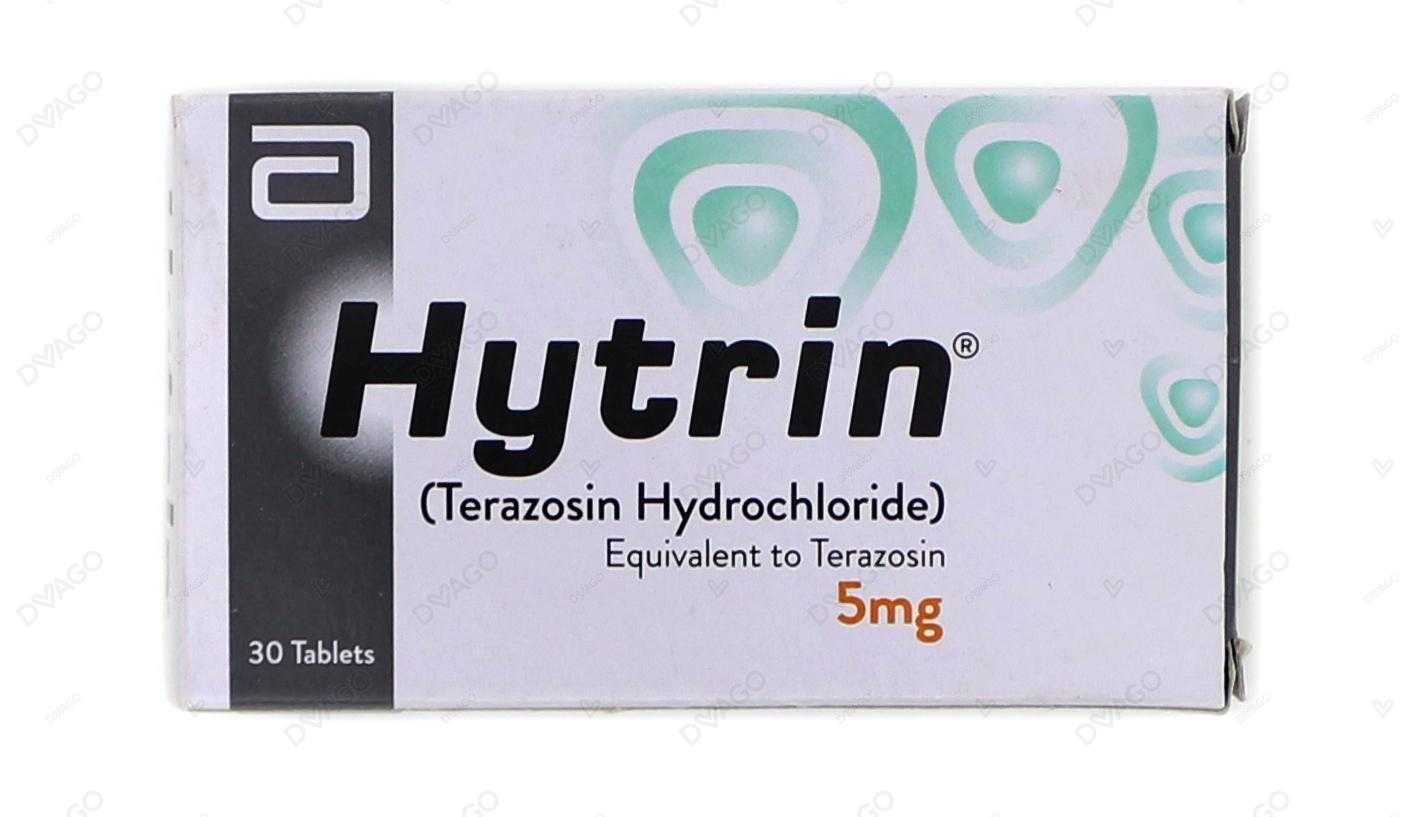 hytrin tablets 5mg (1 strip = 10 tablets) Product Image