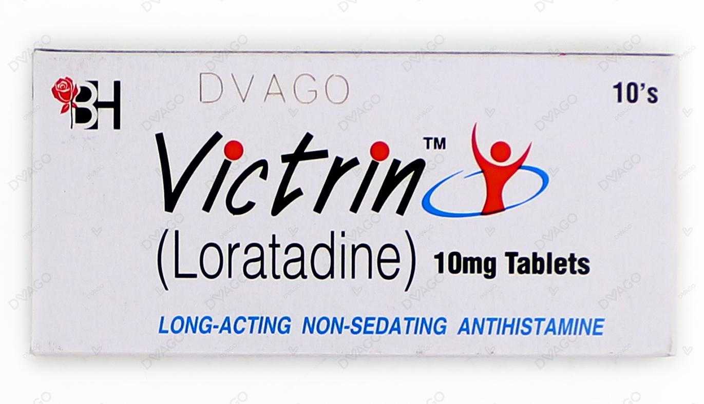 victrin tablets 10mg (1 box = 1 strip)(1 strip = 10 tablets) Product Image