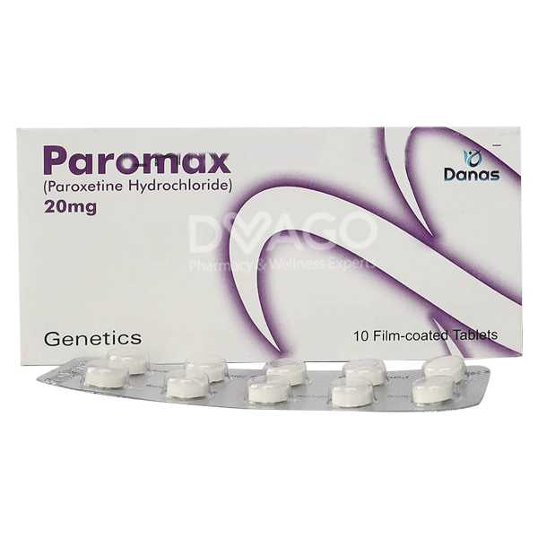 paromax tablets 20mg (1 box = 1 strip)(1 strip = 10 tablets) Product Image