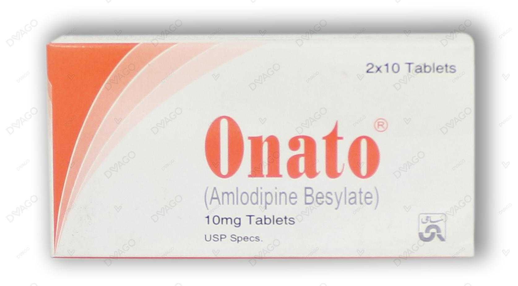 onato tablets 10mg (1 strip = 10 tablets) Product Image