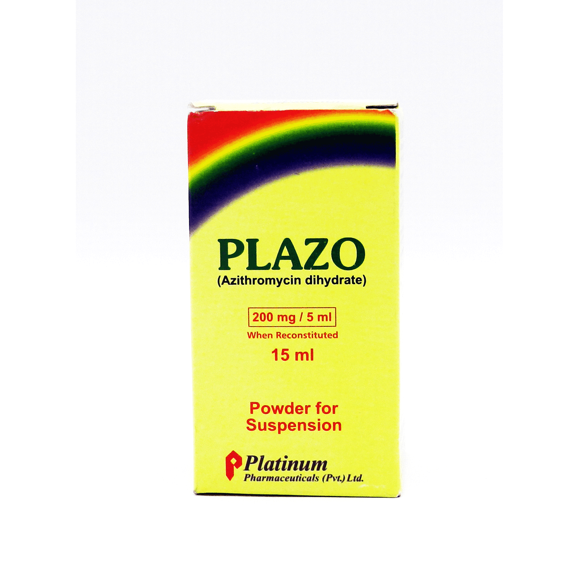 plazo 15ml suspension 200mg/5ml Product Image