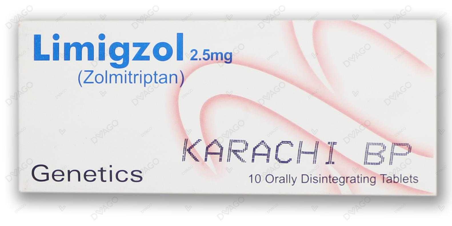 limigzol tablets 2.5mg (1 box = 1 strip)(1 strip = 10 tablets) Product Image