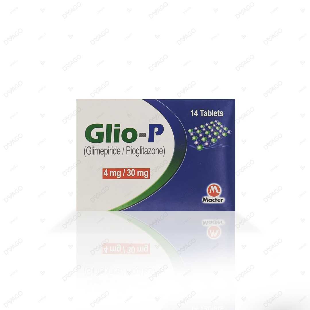 glio-p tablets 30mg/4mg (1 strip = 7 tablets) Product Image