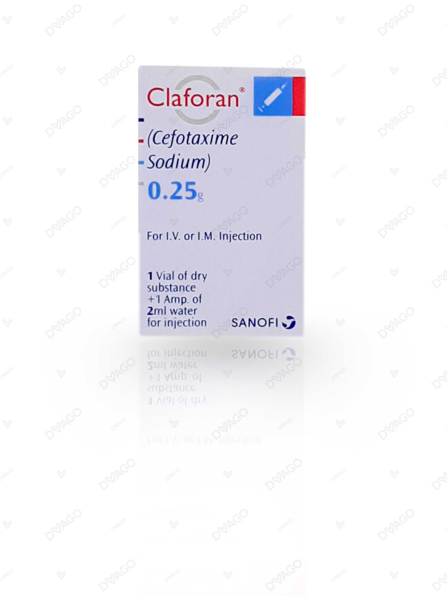 claforan iv/im injection 0.25g  (1 box = 1 injection) Product Image