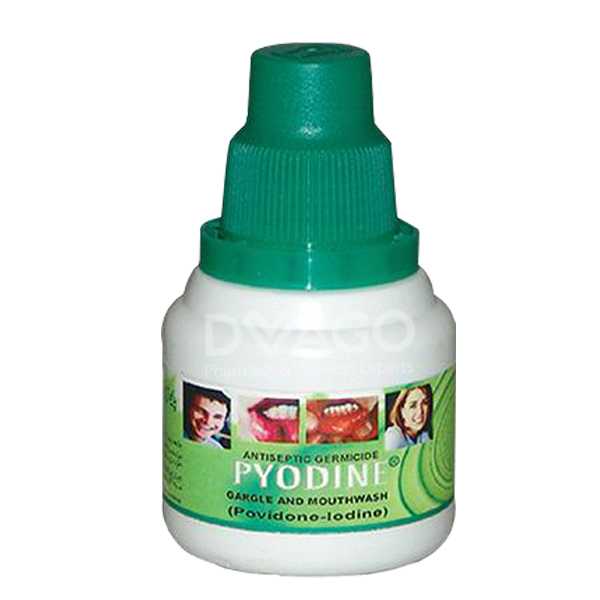 pyodine mouthwash 0.1 60ml