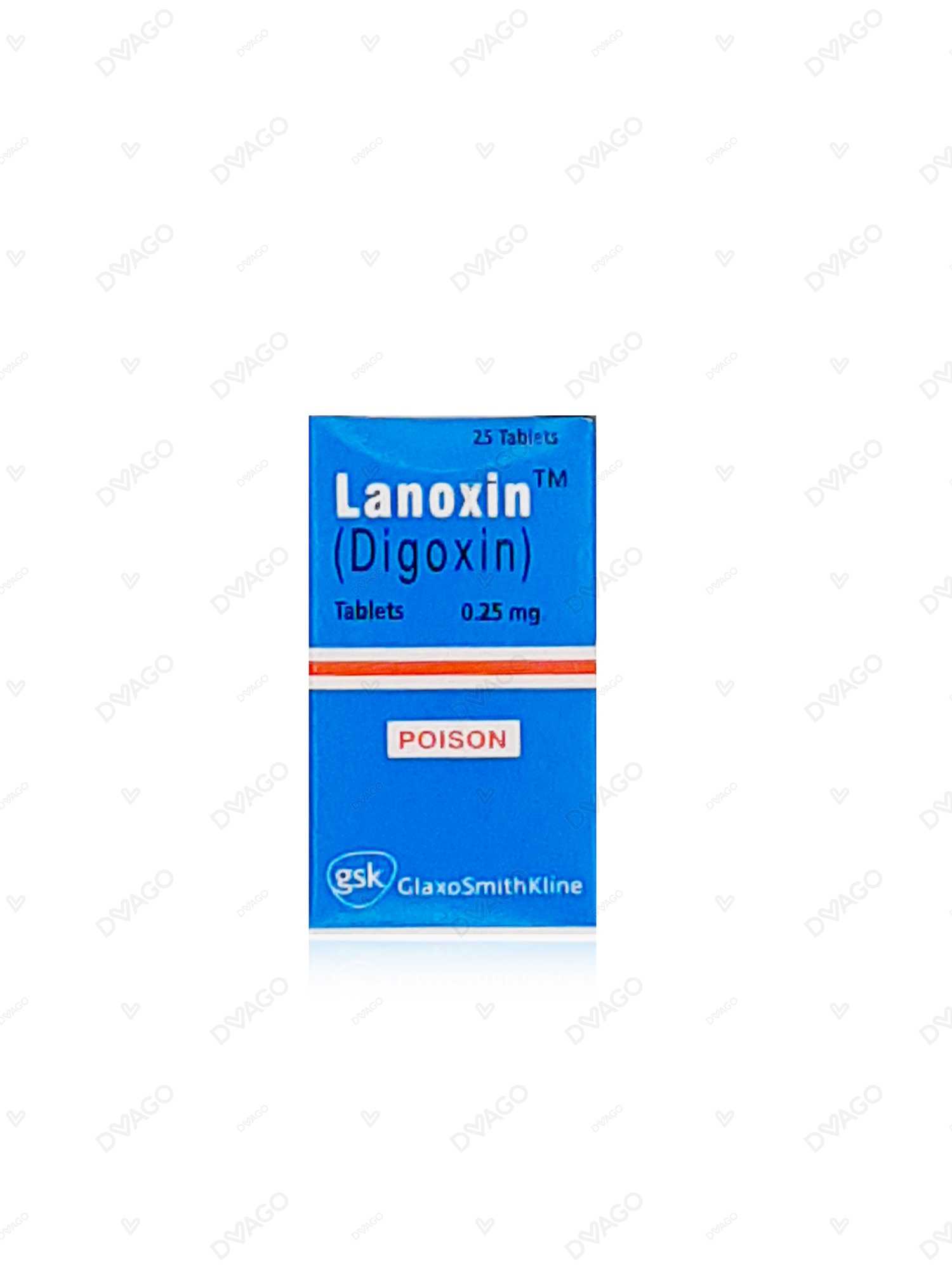 lanoxin tablets 250mcg (1 bottle = 25 tablets) Product Image