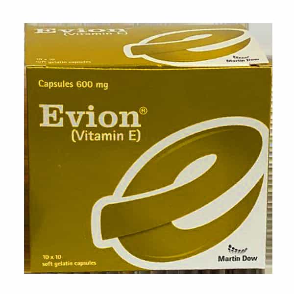 Capsules Evion Vitamine E 400 Mg - Soin De La Peau, Neuves, Expiration Mai 2027