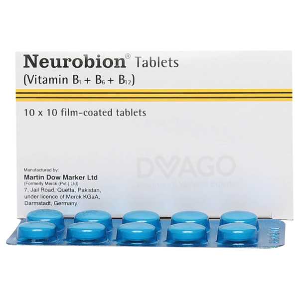 neurobion tablets  (1 strip = 10 tablets) Product Image