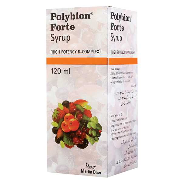 polybion forte syrup 120ml Product Image