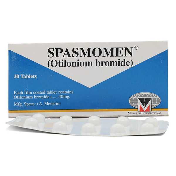 spasmomen tablets 40mg (1 strip = 10 tablets) Product Image
