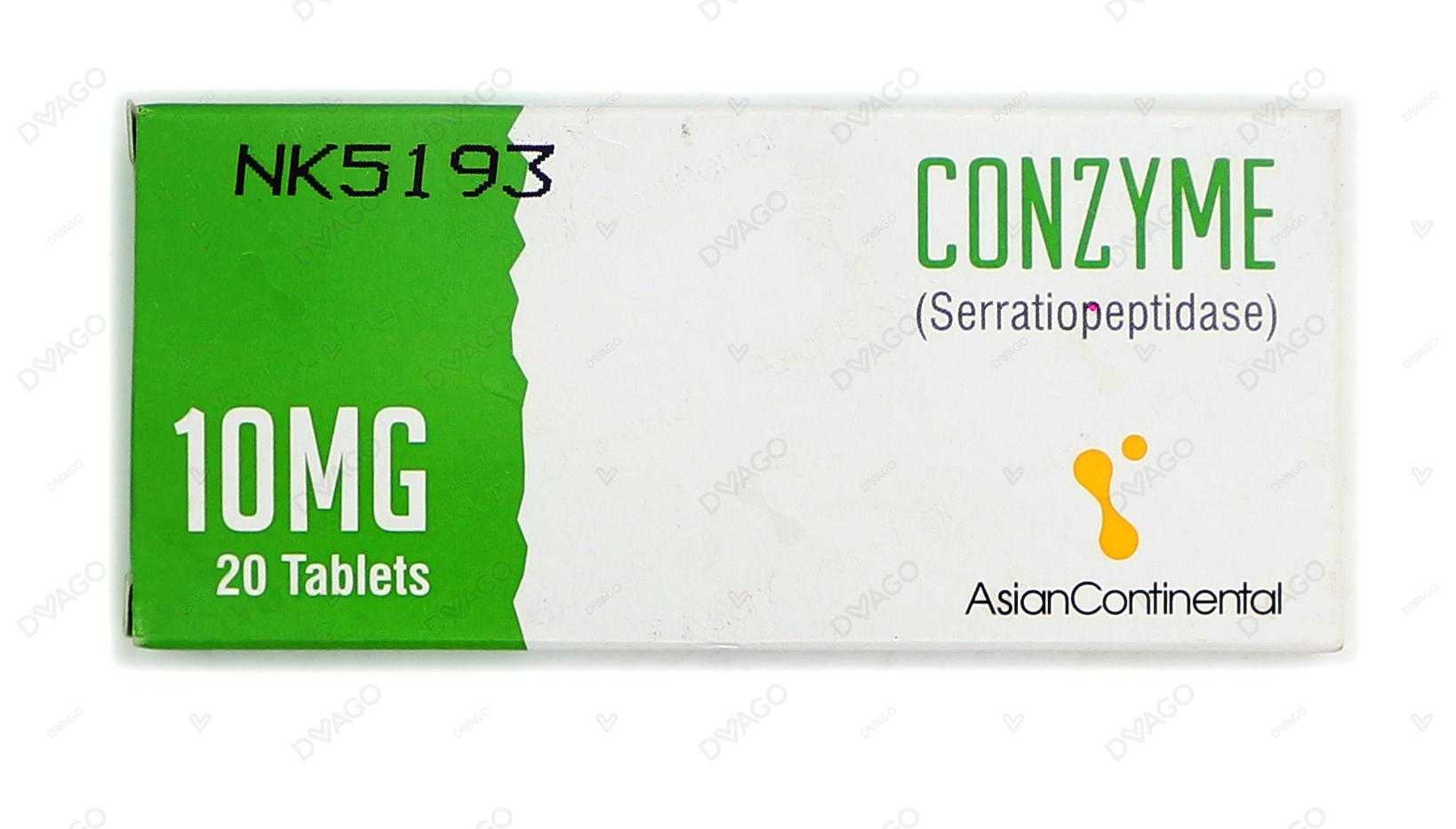 conzyme tablets 10mg (1 strip = 10 tablets) Product Image