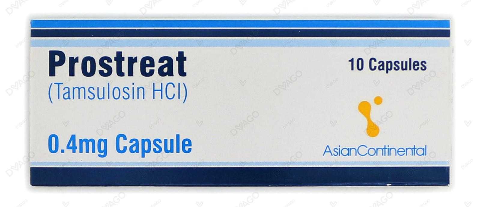 prostreat capsules 0.4mg (1 box = 1 strip)(1 strip = 10 capsules) Product Image