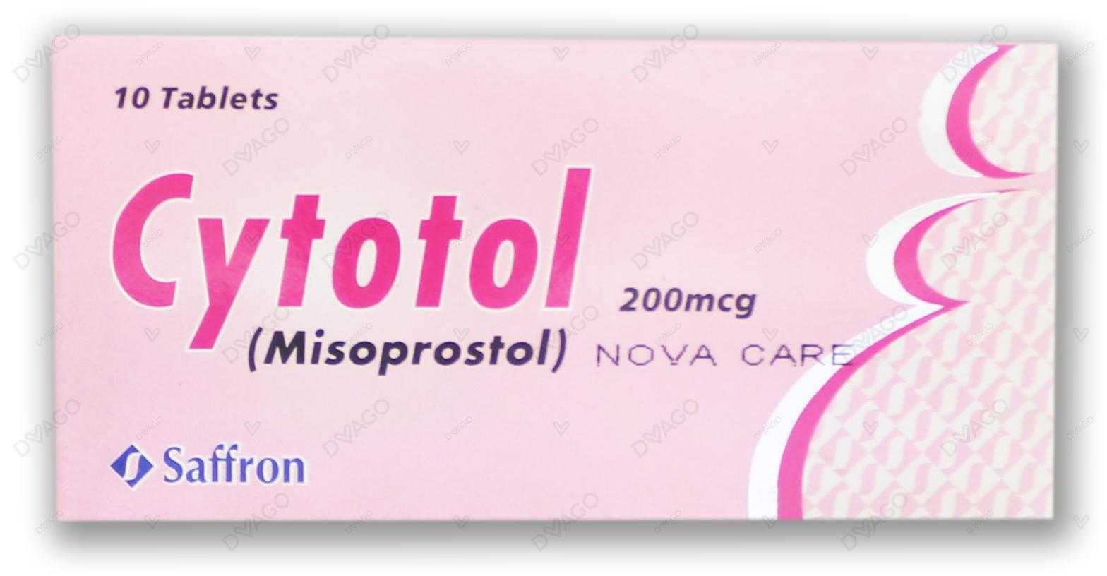 cytotol tablets 200mcg (1 box = 1 strip)(1 strip = 10 tablets) Product Image