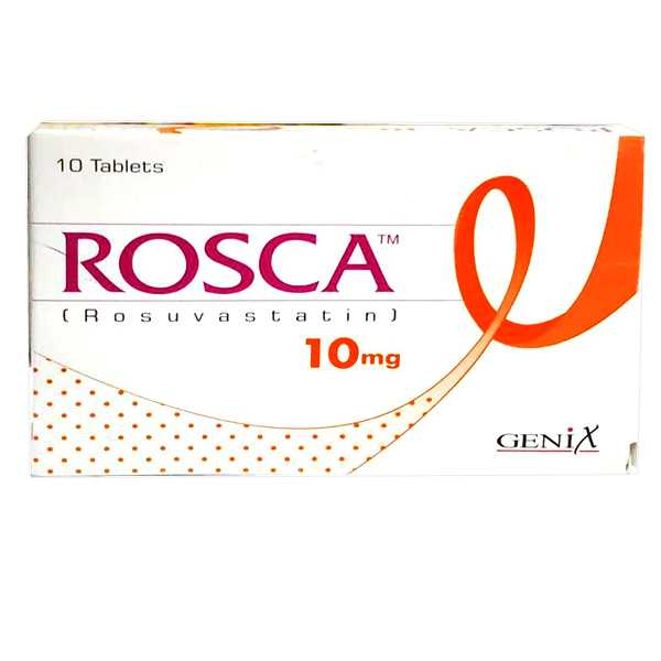 rosca tablets 10mg (1 box = 1 strip)(1 strip = 10 tablets) Product Image