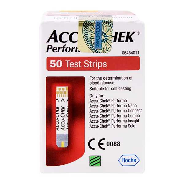 accu-chek performa gluco strips (box = 50 strips) Product Image