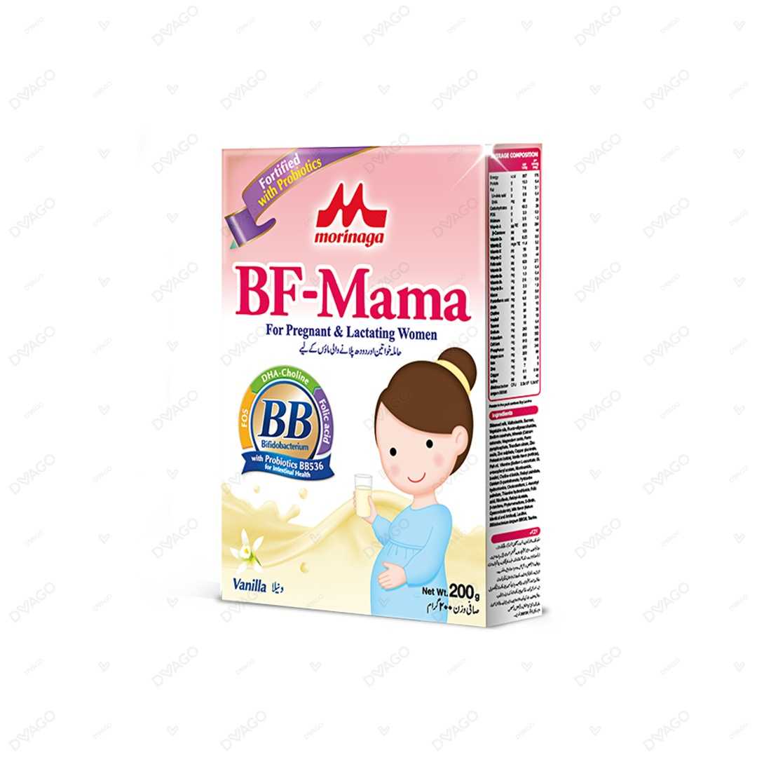morinaga bf-mama nutritional supplement vanilla powder milk 200g Product Image
