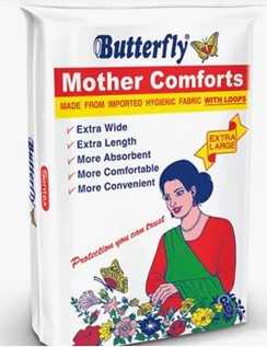 butterfly mother comforts extra large 10pcs Product Image