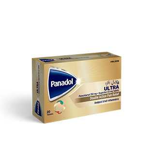 panadol ultra tablets (1 box = 2 strips) (1 strip = 10 tablets) Product Image