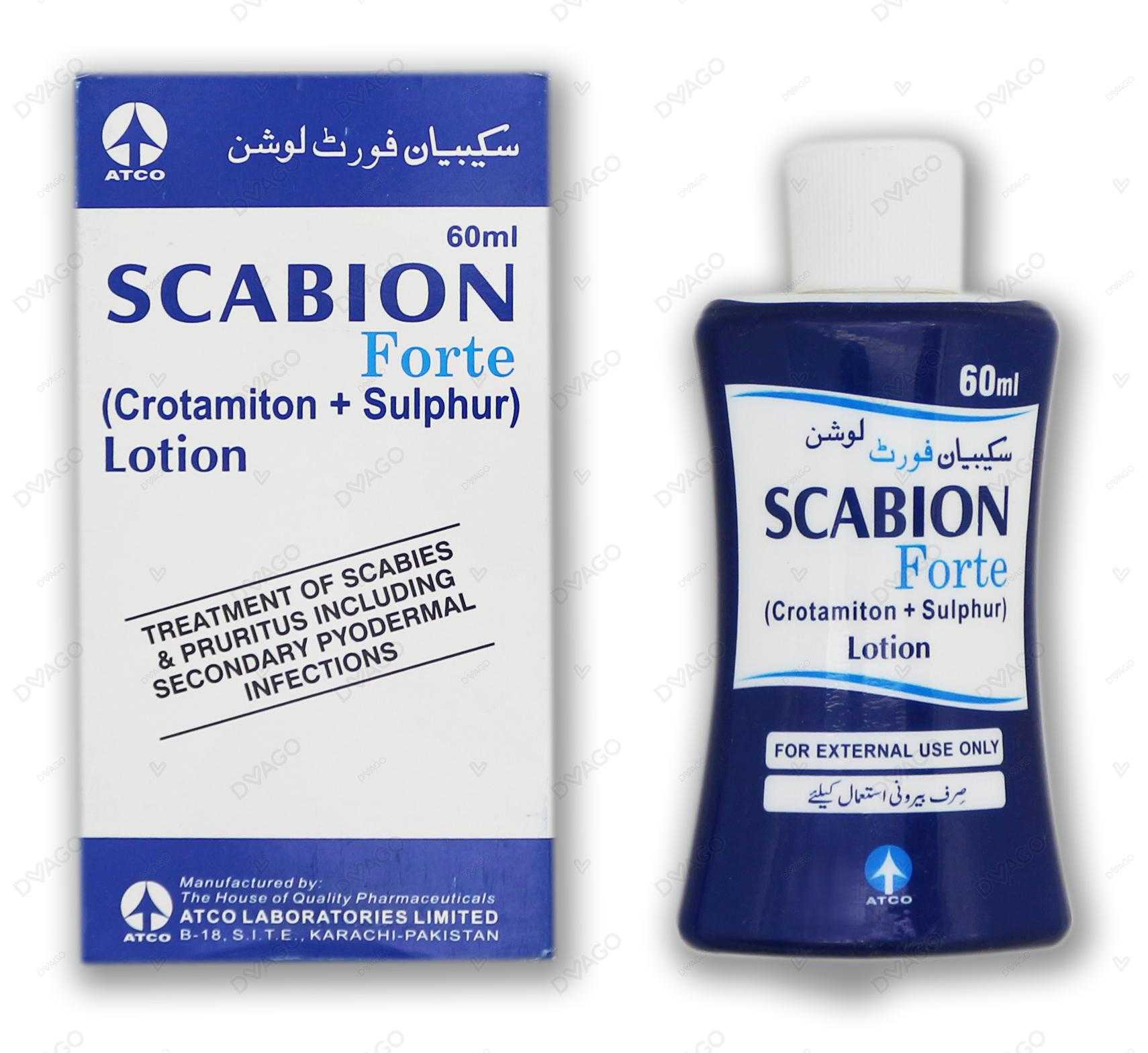 scabion forte lotion 60ml Product Image