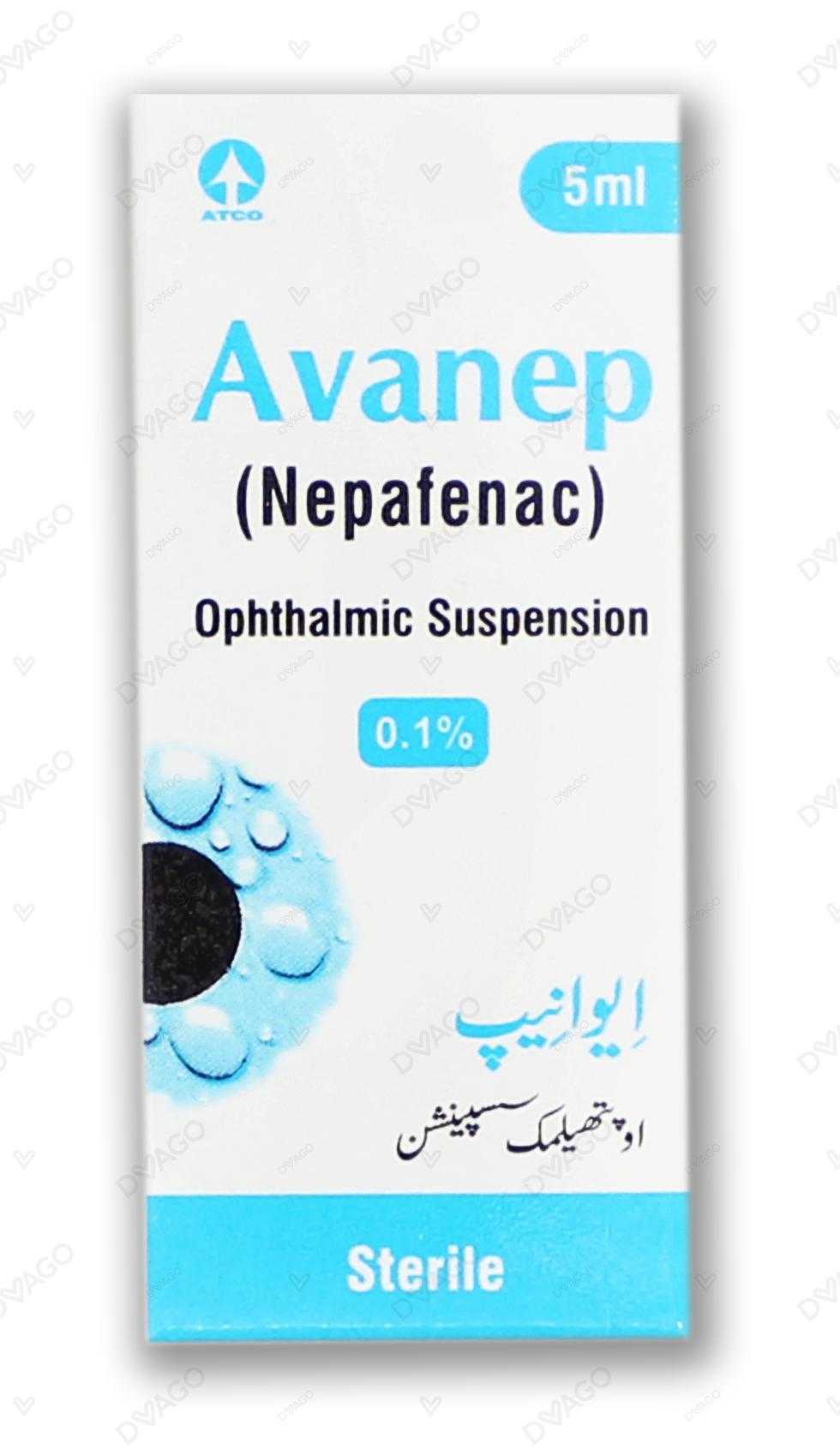 avanep eye drops 0.1% 5ml Product Image