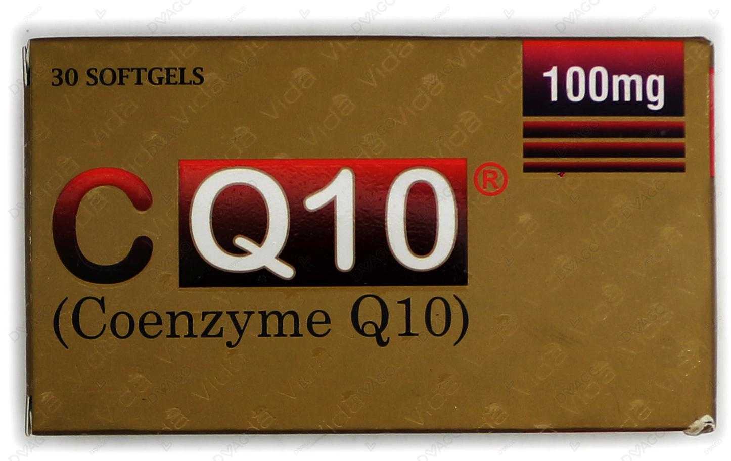cq10 softgels 100mg (1 box = 3 strips) (1 strip = 10 capsules) Product Image