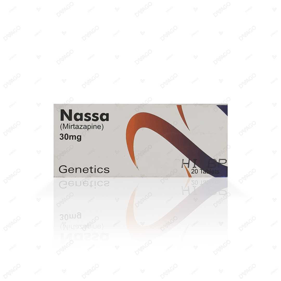 nassa tablets 30mg  (1 strip = 10 tablets) Product Image