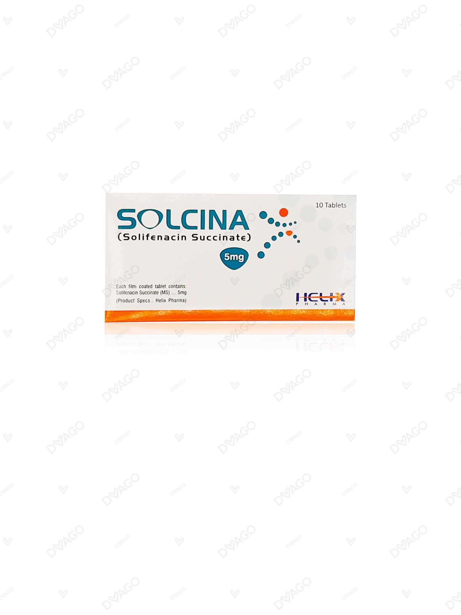 solcina tablets 5mg (1 box = 1 strip)(1 strip = 10 tablets) Product Image