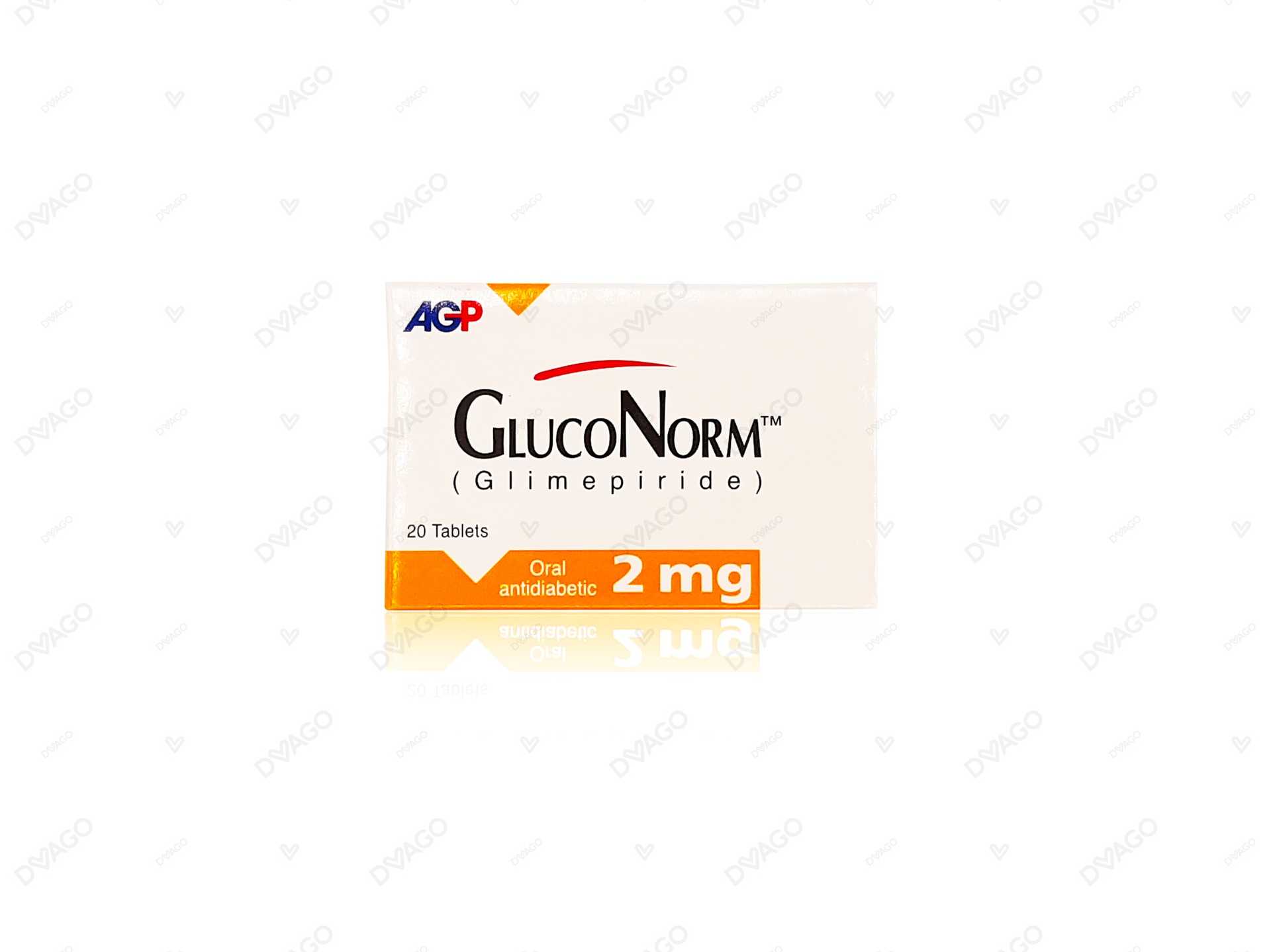 gluconorm tablets 2mg (1 strip = 10 tablets) Product Image