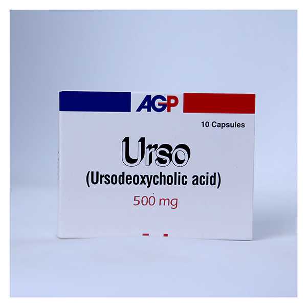 urso capsules 500mg (1 box = 1 strip)(1 strip = 10 capsules) Product Image