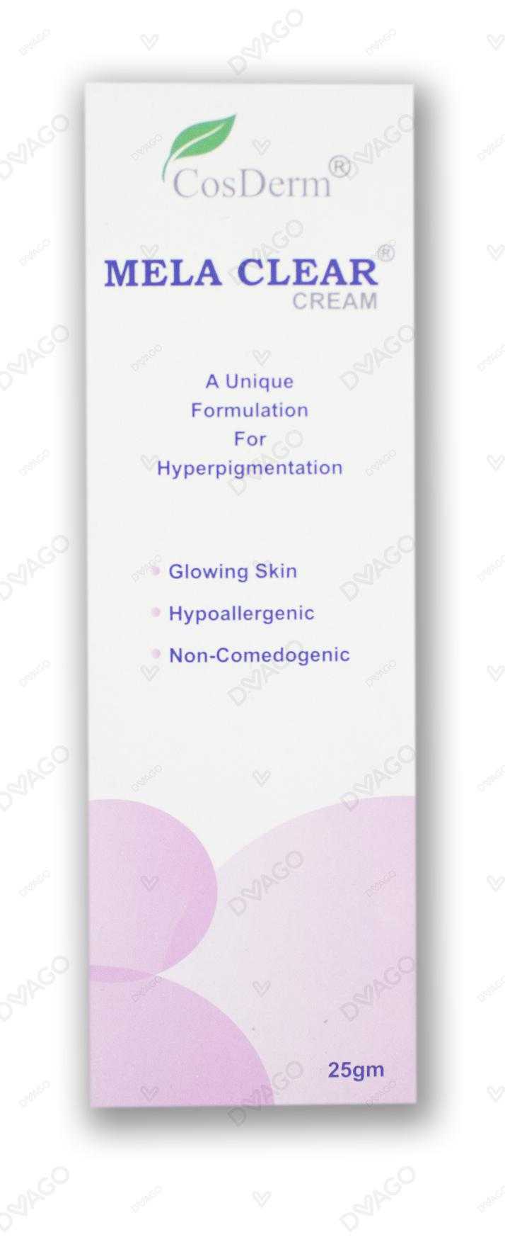 mela clear cream 25g Product Image