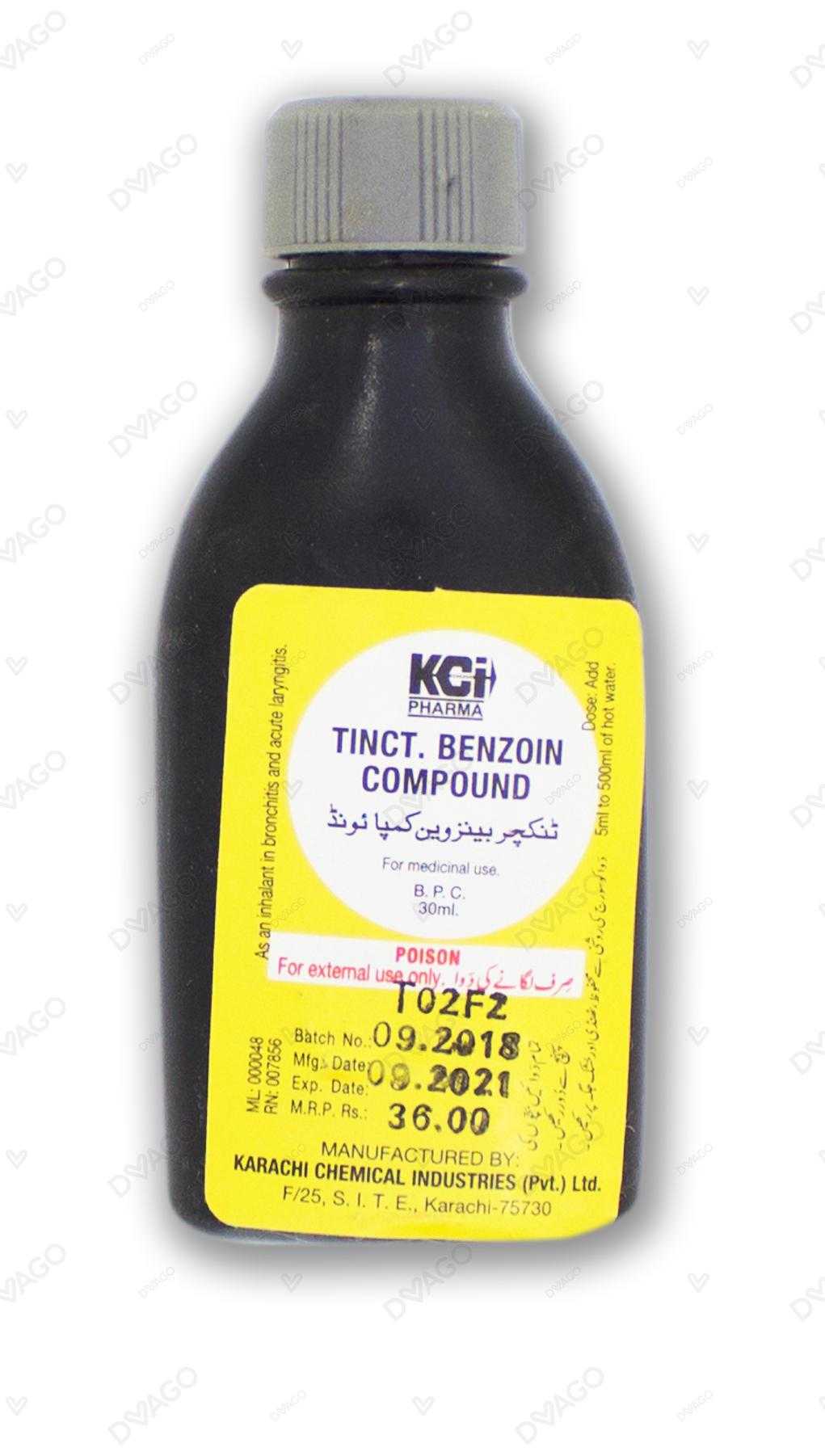 tincture benzoin compound topical solution 30ml Product Image