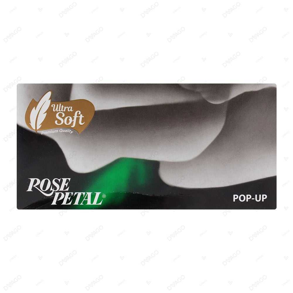 rose petal tissue pop up facial tissue Product Image