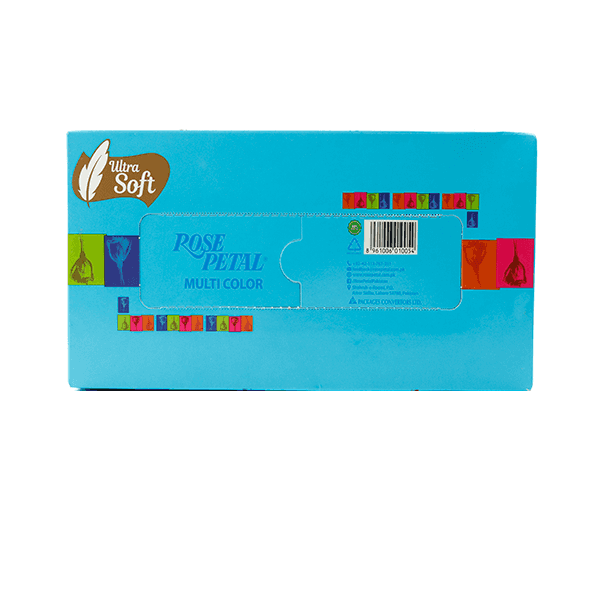 rose petal multicolor ultrasoft facial tissues Product Image