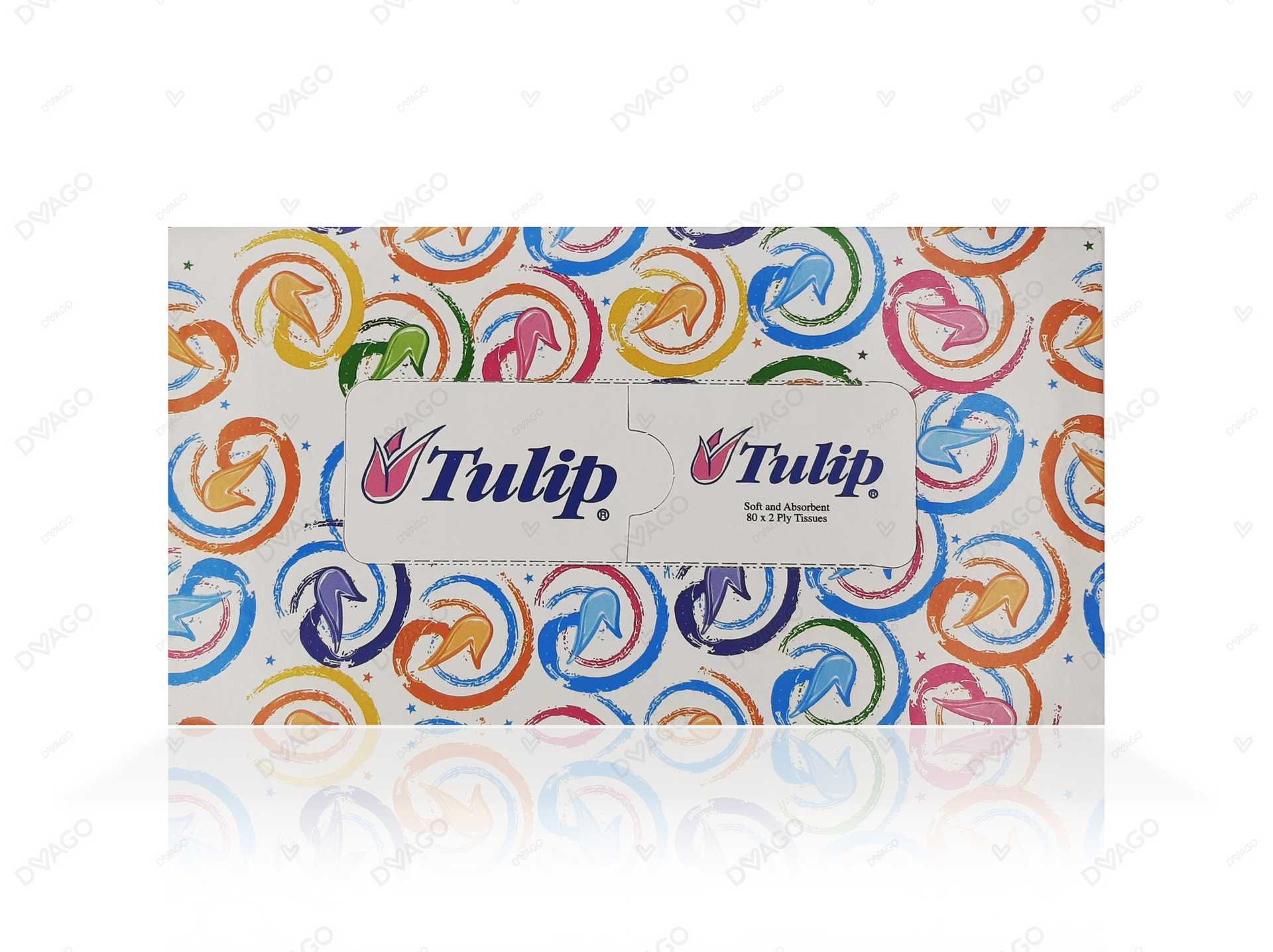 rose petal tulip facial tissue Product Image