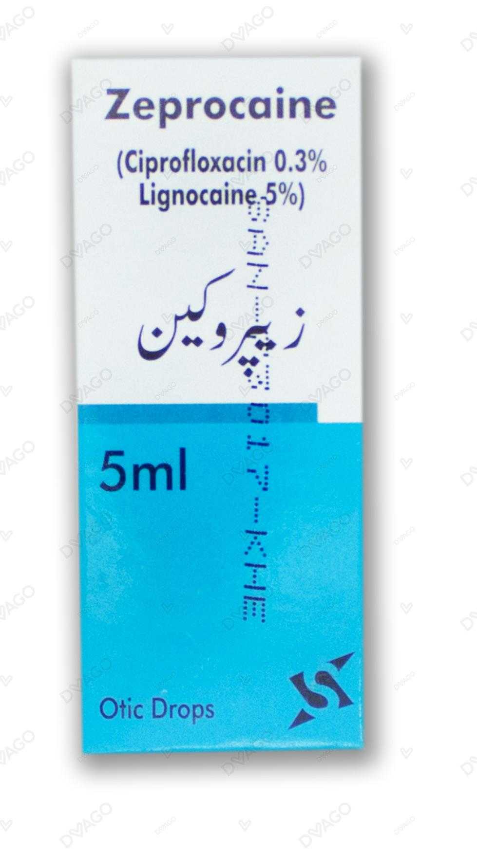 zeprocaine ear drops 5ml Product Image
